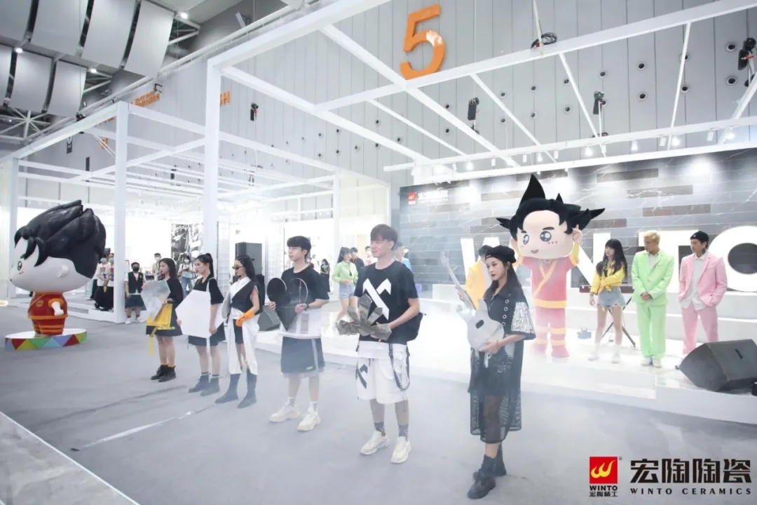 潭洲云顶集团陶瓷展现场活动节目演出