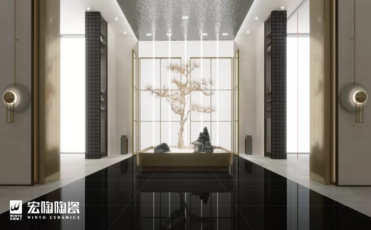 云顶集团陶瓷品牌陶瓷大板装修效果图