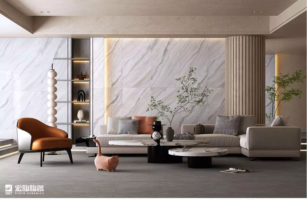 云顶集团极光石TPEBM157006瓷砖地砖装修效果图