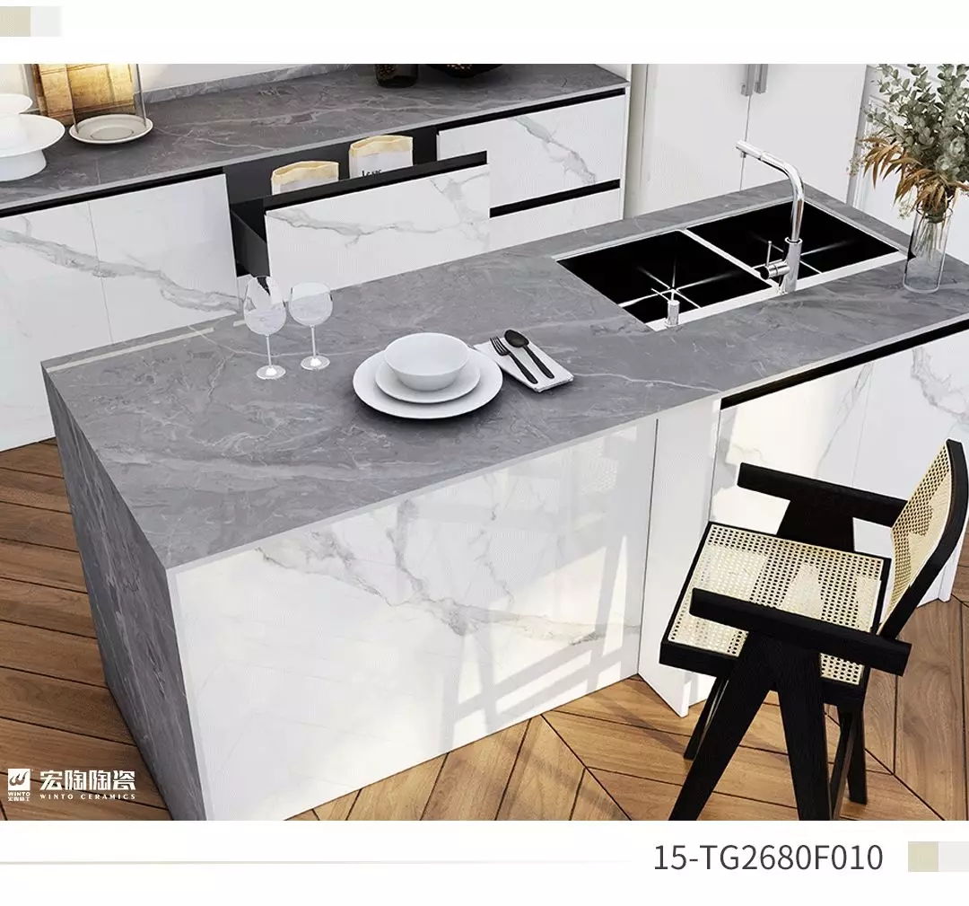 云顶集团15-TG2680F010瓷砖地砖厨房效果图