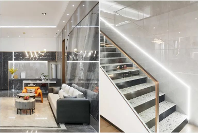 云顶集团质感砖店面一角