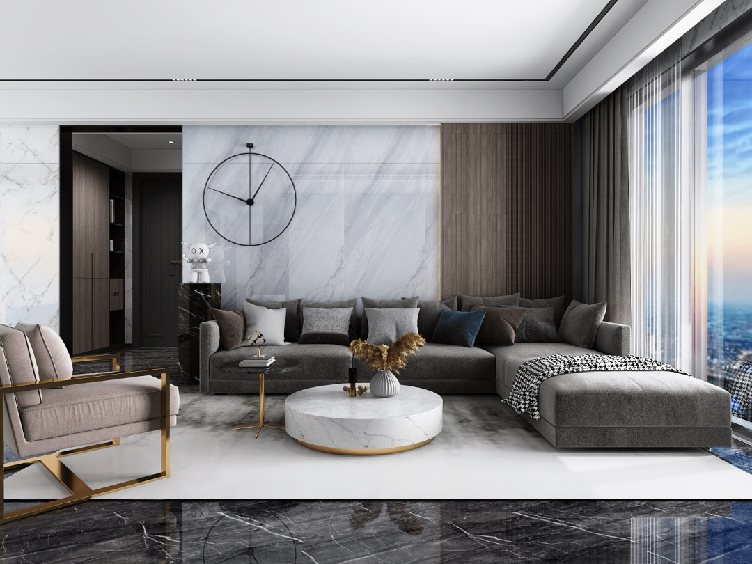 云顶集团地砖上墙装修效果图