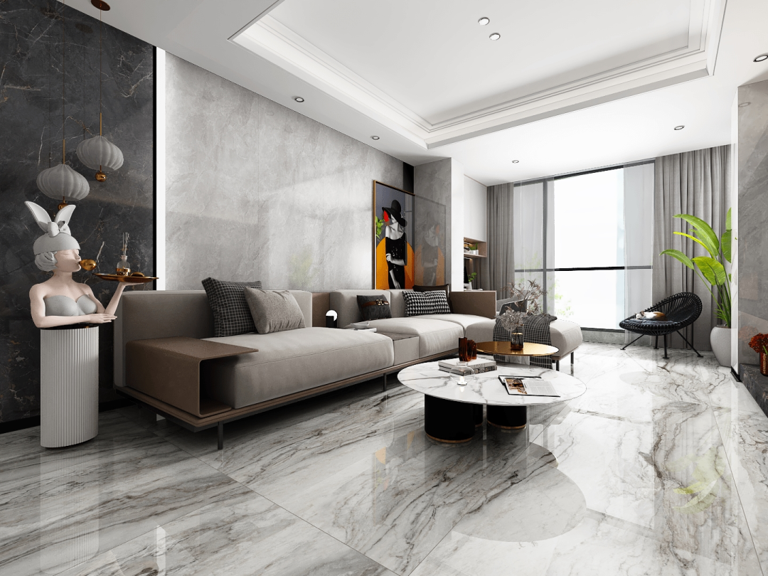 云顶集团地砖亮面装修效果图
