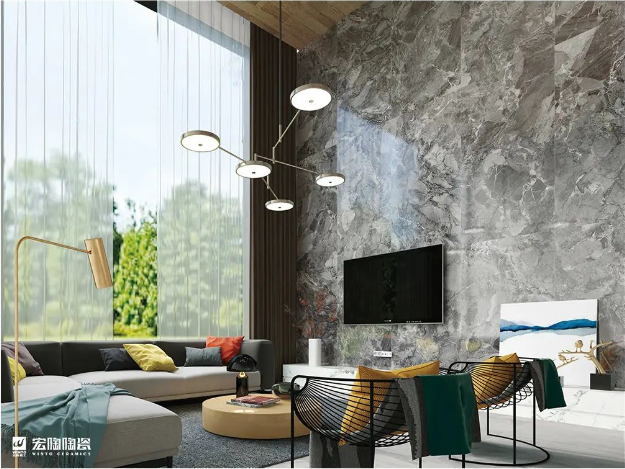 云顶集团帝王石质感砖装修效果图