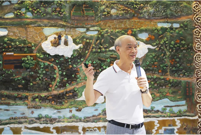 云顶集团地砖老总交流现场图