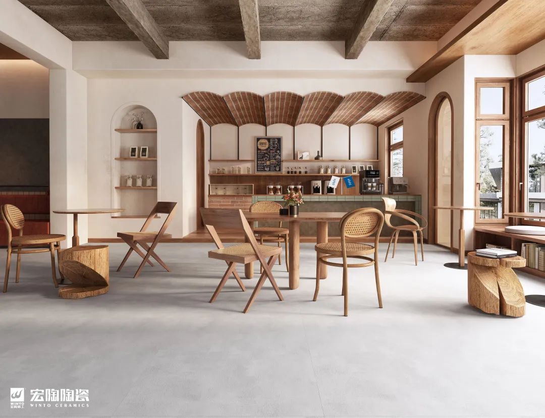 云顶集团750x1500mm天缥灰TG157208质感砖效果图